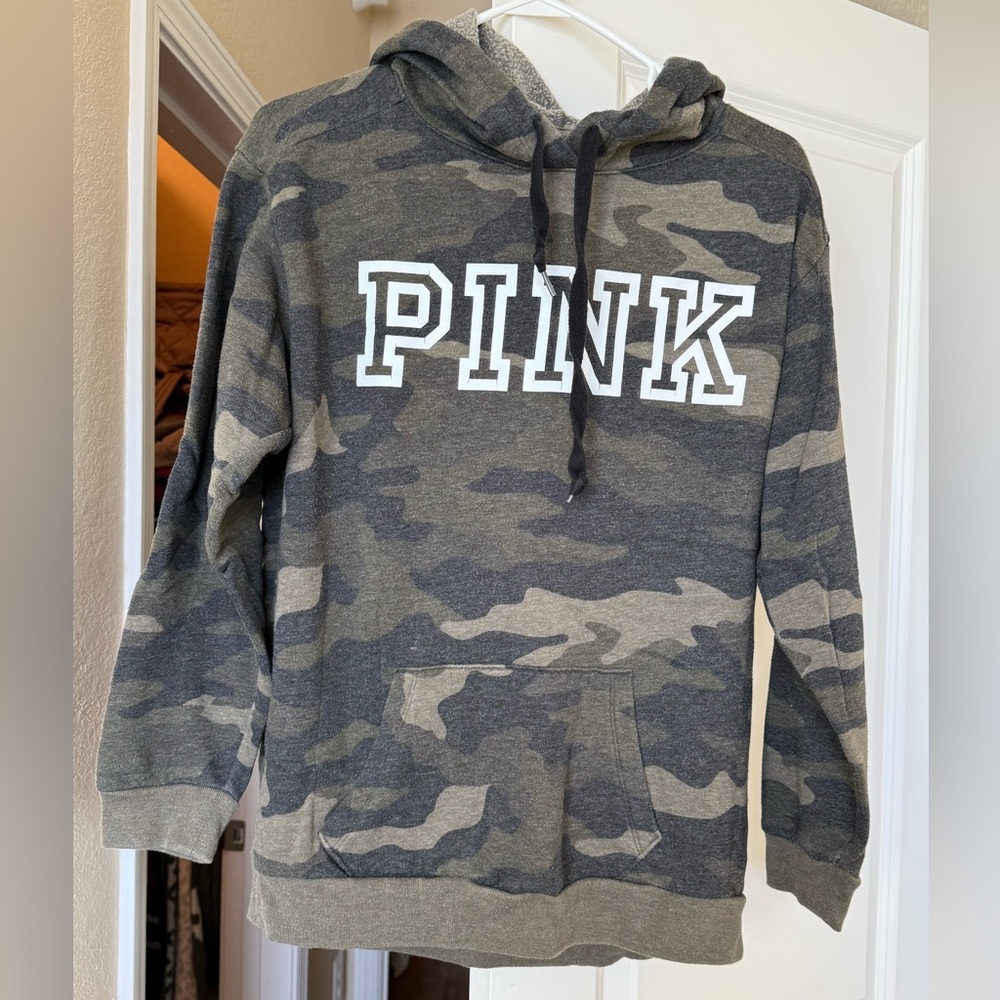 PINK Victoria's Secret Camo Hoodie